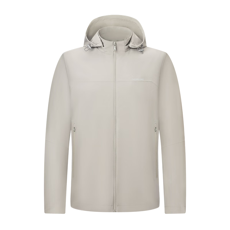 Hongdou Waterproof Jacket 2026 Spring New Men's Softshell Warm Windproof Outdoor Hiking Jacket