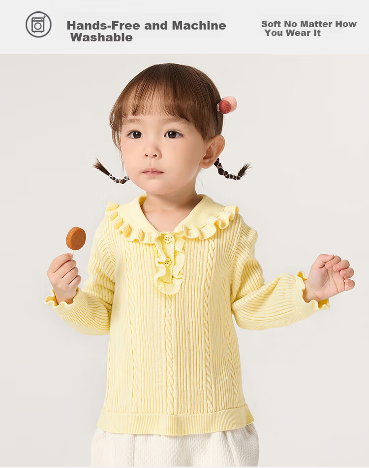 BALABALA Baby Sweater Children's Winter Knitwear Boys Girls Knit Sweater Cute 208424103204 4