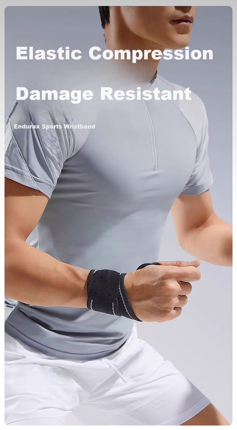 NAILEKESI N Sports Wristband Men Fitness Wrist Support Sprain Brace Breathable Lightweight Wrist Strap for Badminton Tennis Women 1