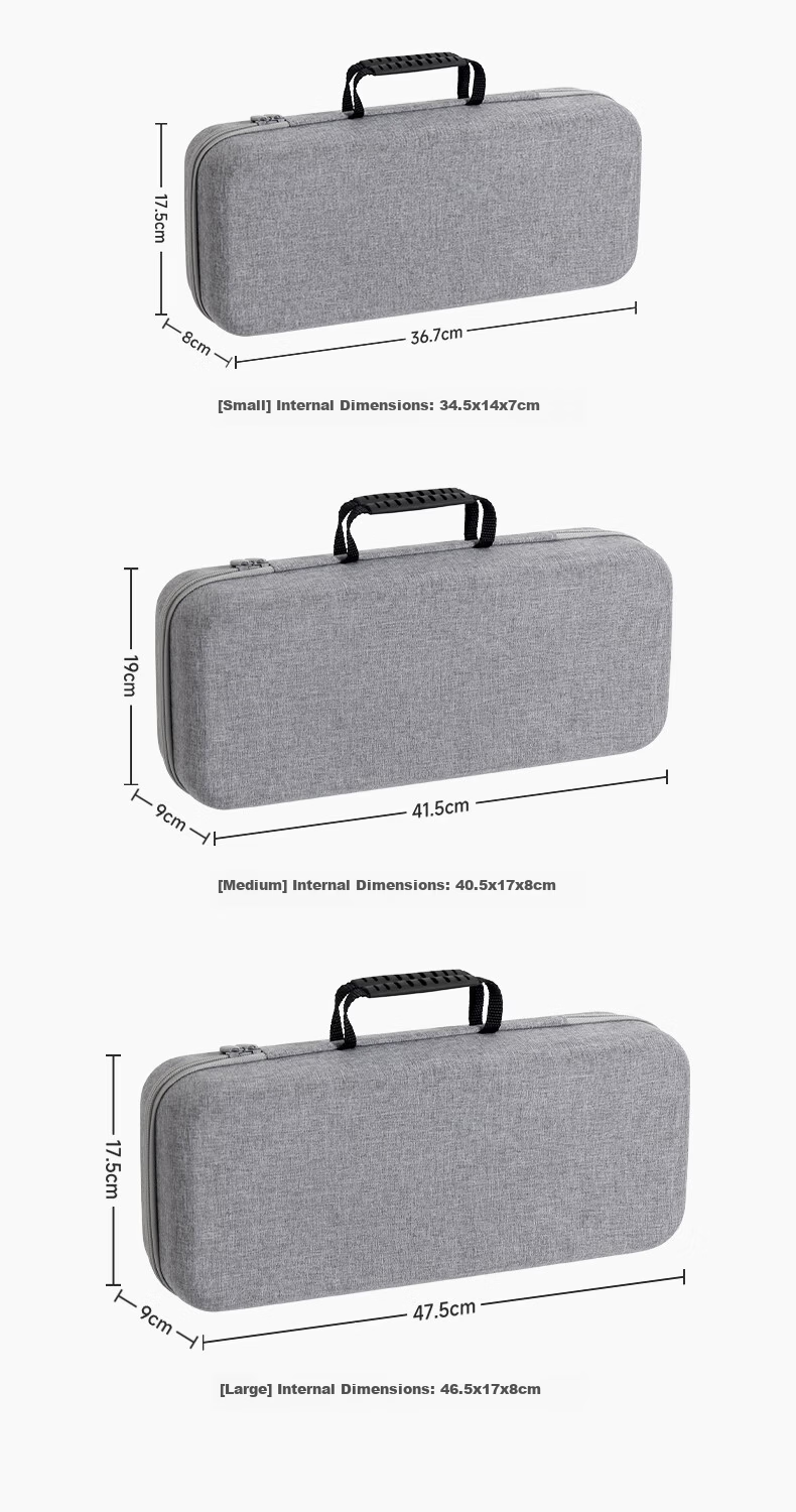 DiyiGongfang Digital Storage Bag Suitable for ROG Ranger 2 RX, Magician Mechanical Keyboard Accessories, Portable Large Capacity Multifunctional Travel EVA Hard Shell Handheld Keyboard And Mouse Storage Box 8