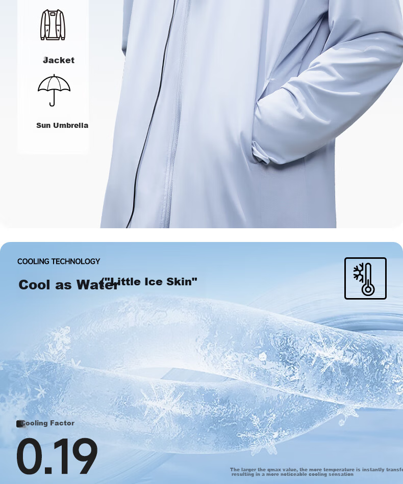JEEP SPIRIT Men's High-End Ice Silk Cooling UV Protection Outdoor Quick-Dry Black Sun Protection Jacket 7