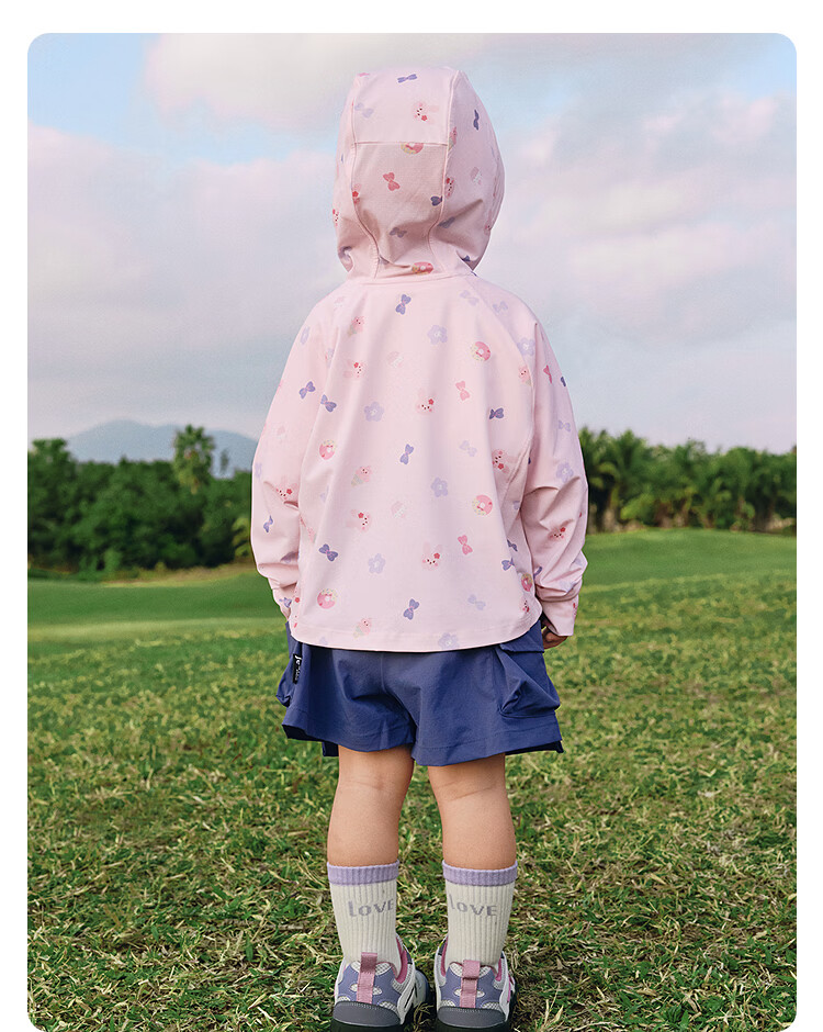 Balabala Kids Sun Protection Jacket Boys Girls Lightweight Summer Cool Shirt Portable UPF50+ 2026 New Model 26