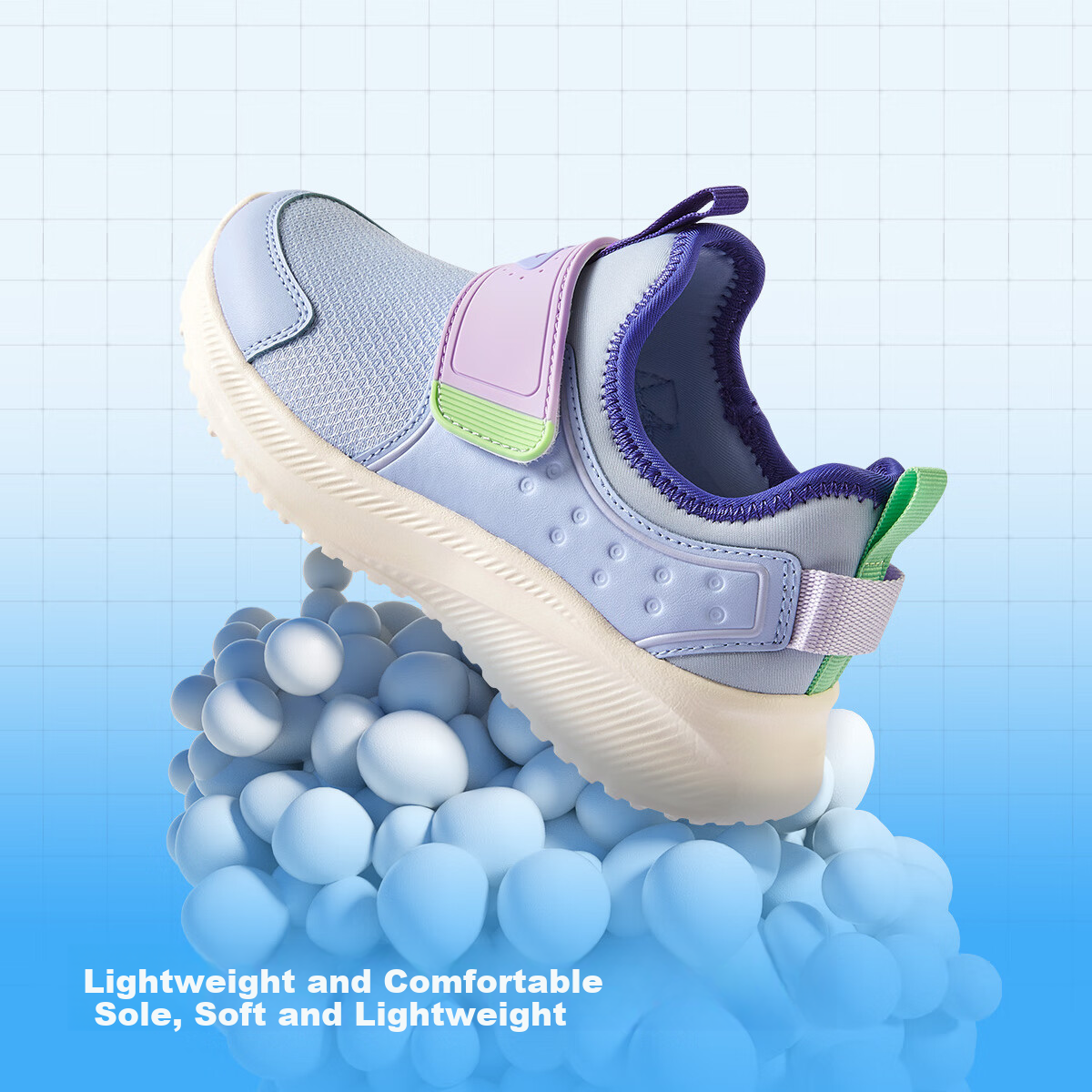 Balabala Kids Sports Shoes Children's Running Shoes Spring Autumn 2026 New Boys Breathable Lightweight Sneakers Girls Red New Year Trend
