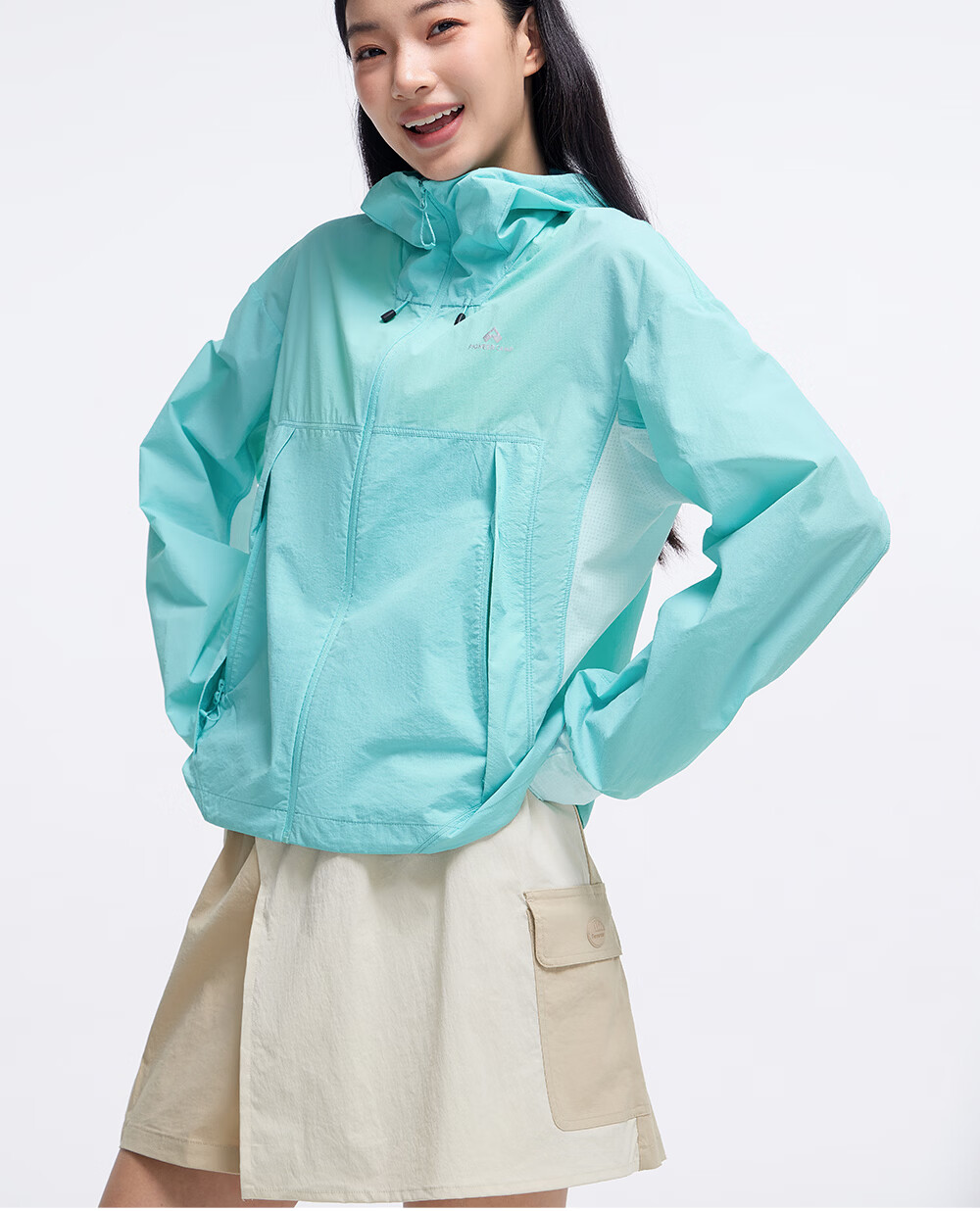 Toread Yang Chaoyue Star Butterfly Women's Outdoor Sun Protection Jacket Spring Summer Lightweight Breathable Hiking Sports Sunproof Skin Jacket 30