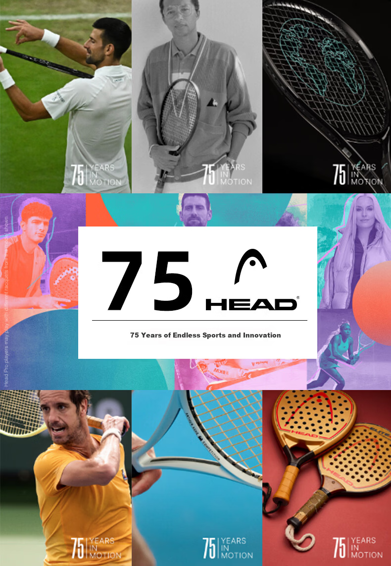 HEAD Tennis Bag Badminton Racket Bag Canvas Fashion Shoulder Bag with Built-in Racket Compartment Unisex 1