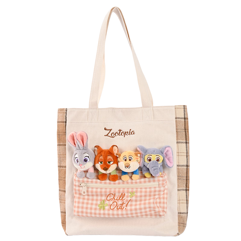 Disney Zootopia Cute Fantasy Party Plush Shoulder Bag Toy Doll Bag Large Capacity Girls Birthday Gift