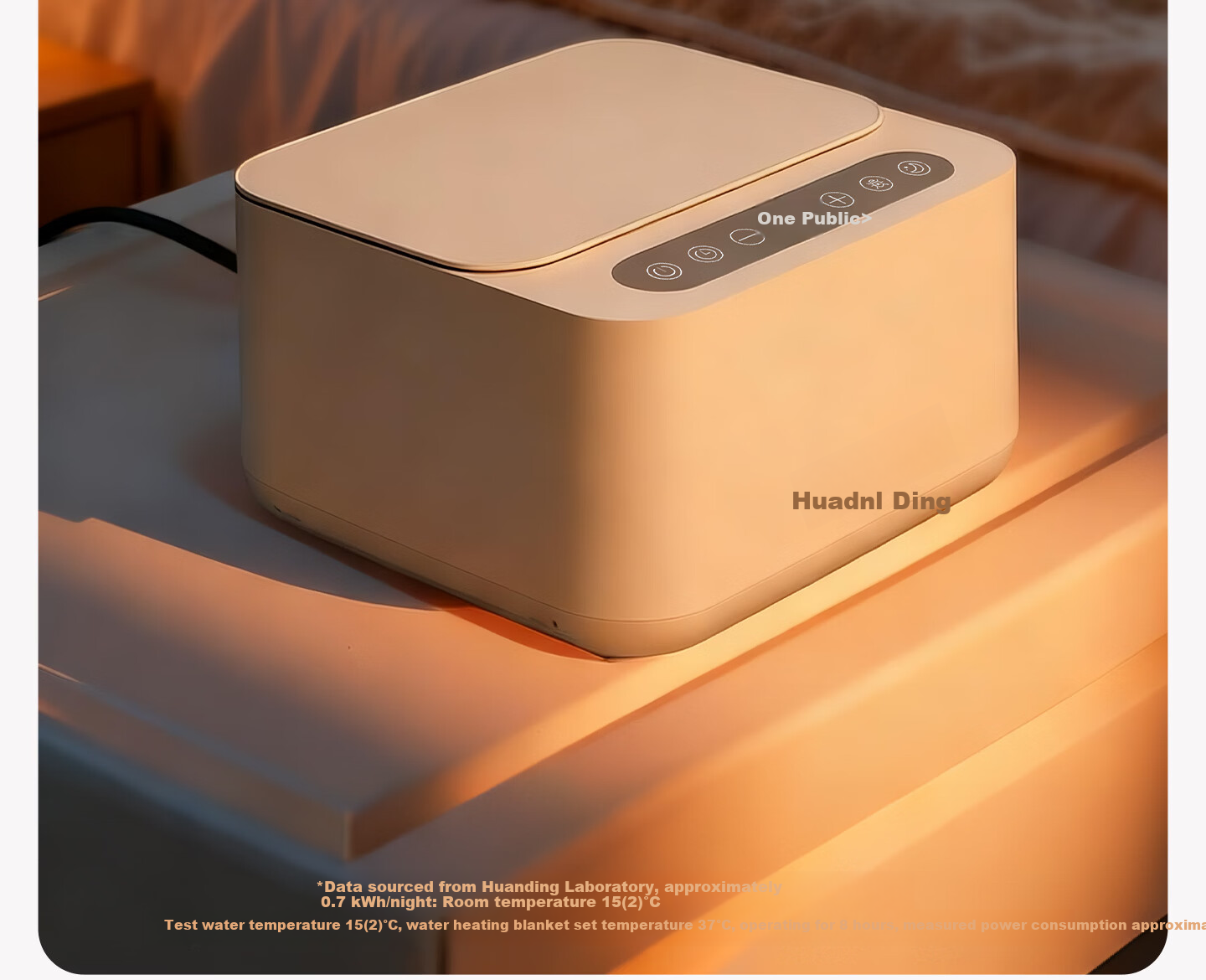 Huanding [Water Shortage Power Off] Water Heating Electric Blanket Water Heating Blanket Water Electric Mattress Compatible with Mijia APP 1.5*1.8m 37