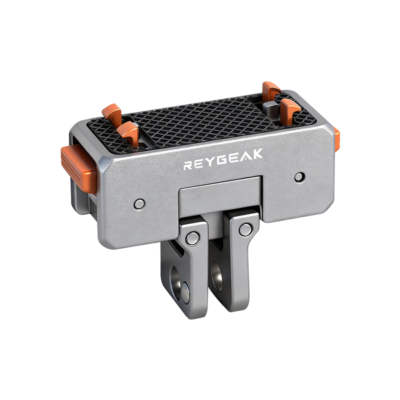 REYGEAK Rotatable Metal Magnetic Quick Release Base Mount Adapter Bracket Accessories for Insta360 Ace Pro/Pro2/X5