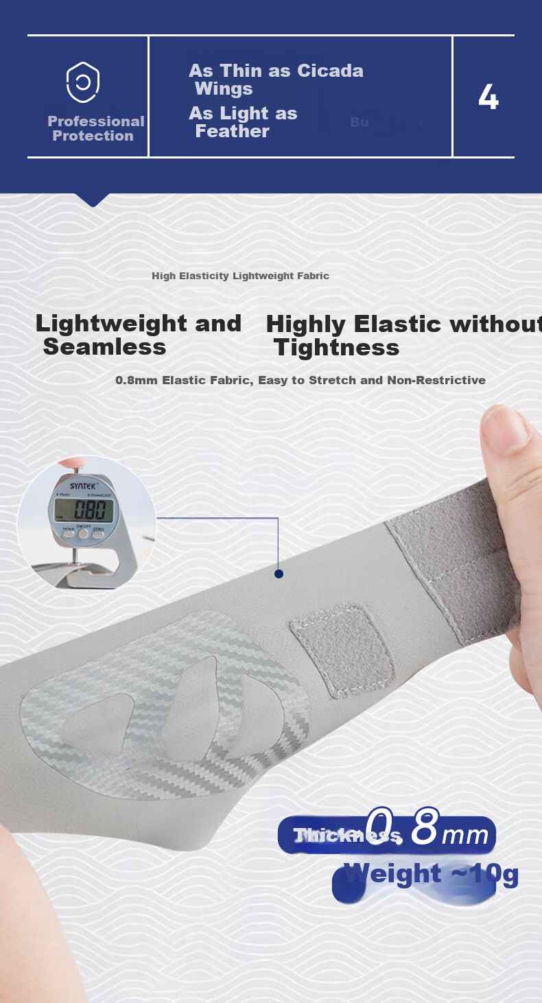 Yanmao Wrist Support Thumb Brace Tendon Injury Sprain Wrist Strain Finger Stabilizer Joint Protector Splint 7