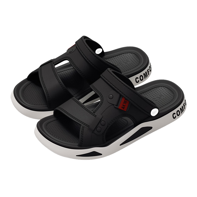TZLDN Men's Sandals 2026, Antibacterial New Style, High-End Feel, Summer Sports Driving Beach EVA Soft Sole Slippers for Me