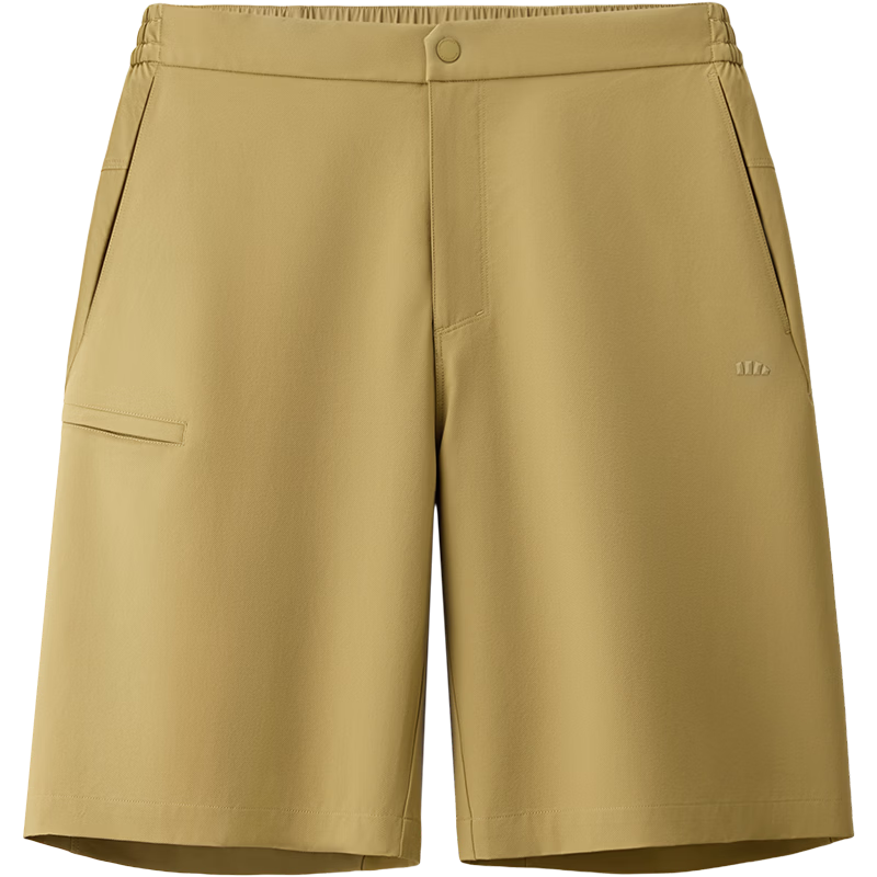 Beneunder Men's Quick-Dry Loose Fit Breathable Hiking Fitness Sports Outdoor Shorts CC927 Yadan Yellow M