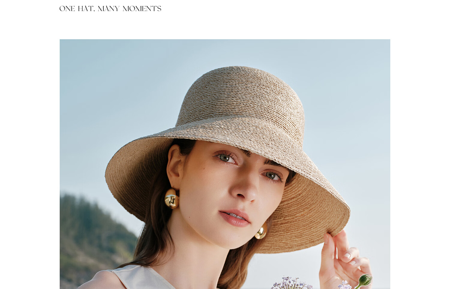 FANCET Women's Summer Straw Hat Elegant French Raffia Wide Brim UV Protection Sun Hat Beach Vacation Sunshade Hat 29