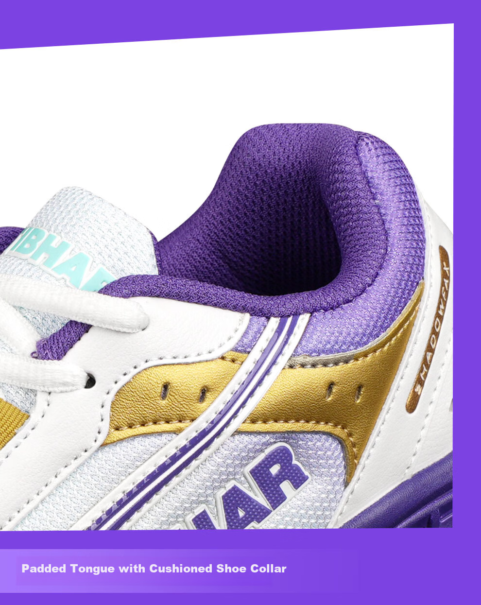 TIBHAR Professional Table Tennis Shoes for Women, High-Grade Summer Breathable Sports Shoes for Men, White Blue Size 36 11