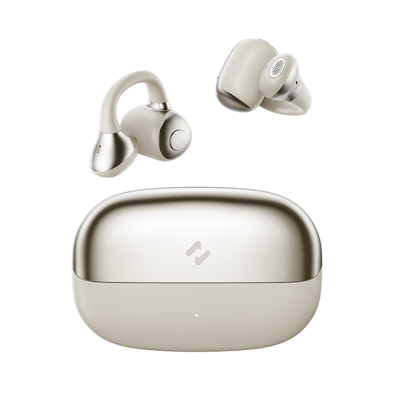 Havit 2026 Latest Bone Conduction Bluetooth Earphones Clip-On Wireless Open-Ear Sports Running Noise-Cancelling Long Battery Life Compatible with Apple S12