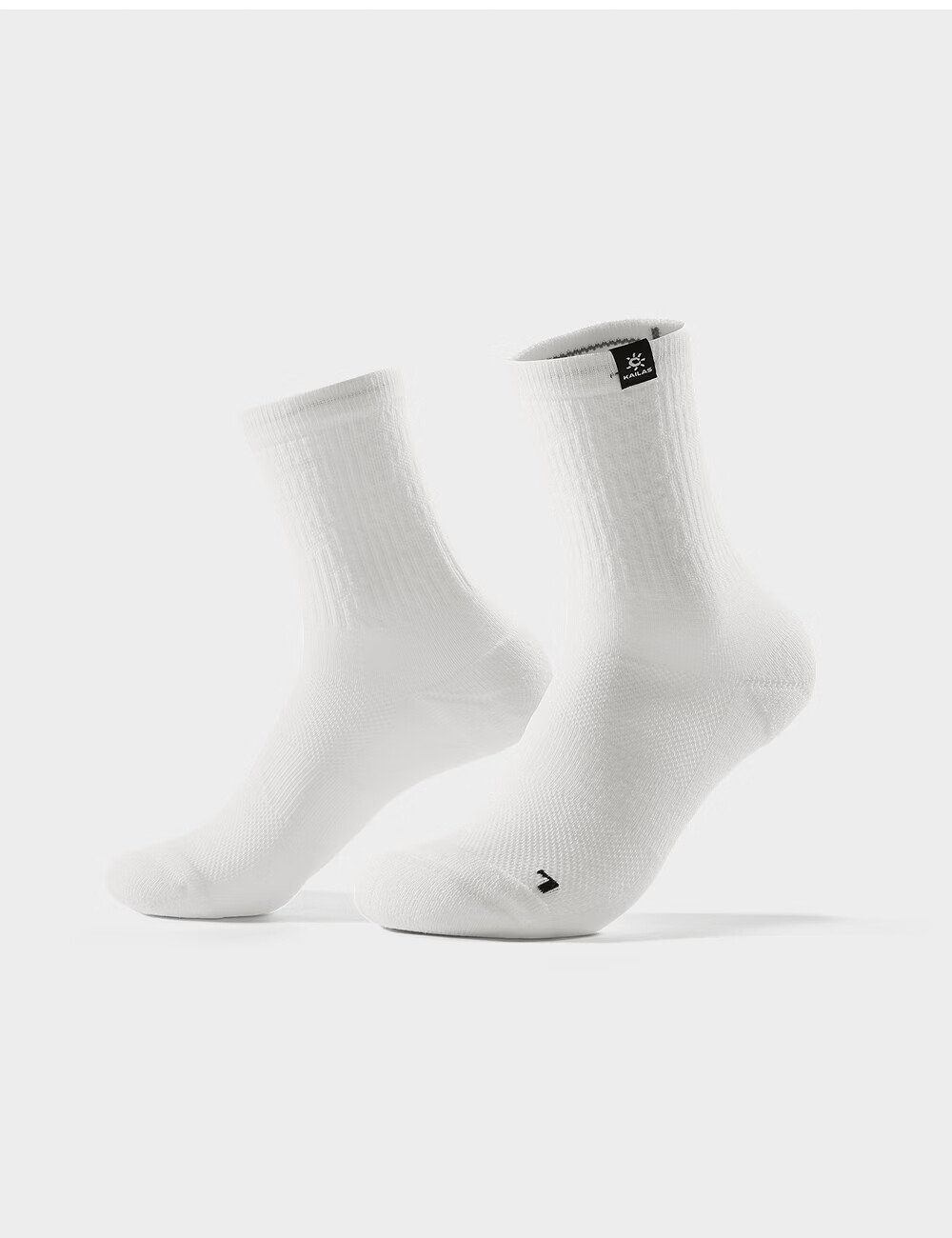 KAILAS Kailas Unisex Mid-Cut Sports Socks (2 Pairs) KH2602005 Ice Blue/White M 4