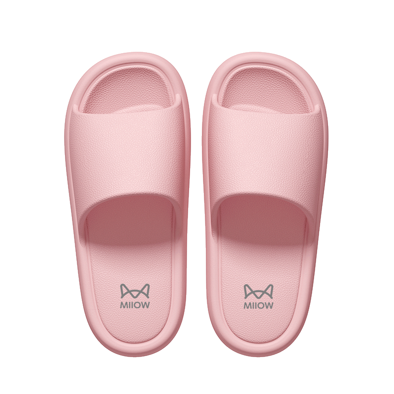 Miiow Men's Summer 2026 New Home Bathroom Non-Slip EVA Silent Slippers Women's Pink Size 37-38