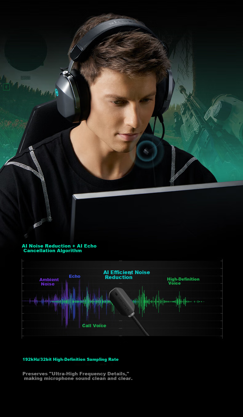 EDIFIER HECATE G5 MAX Sound Card Edition THX High-Resolution Wired Over-Ear Gaming Headset for PC Delta-Tuned FPS Chicken Dinner Microphone Pink 15