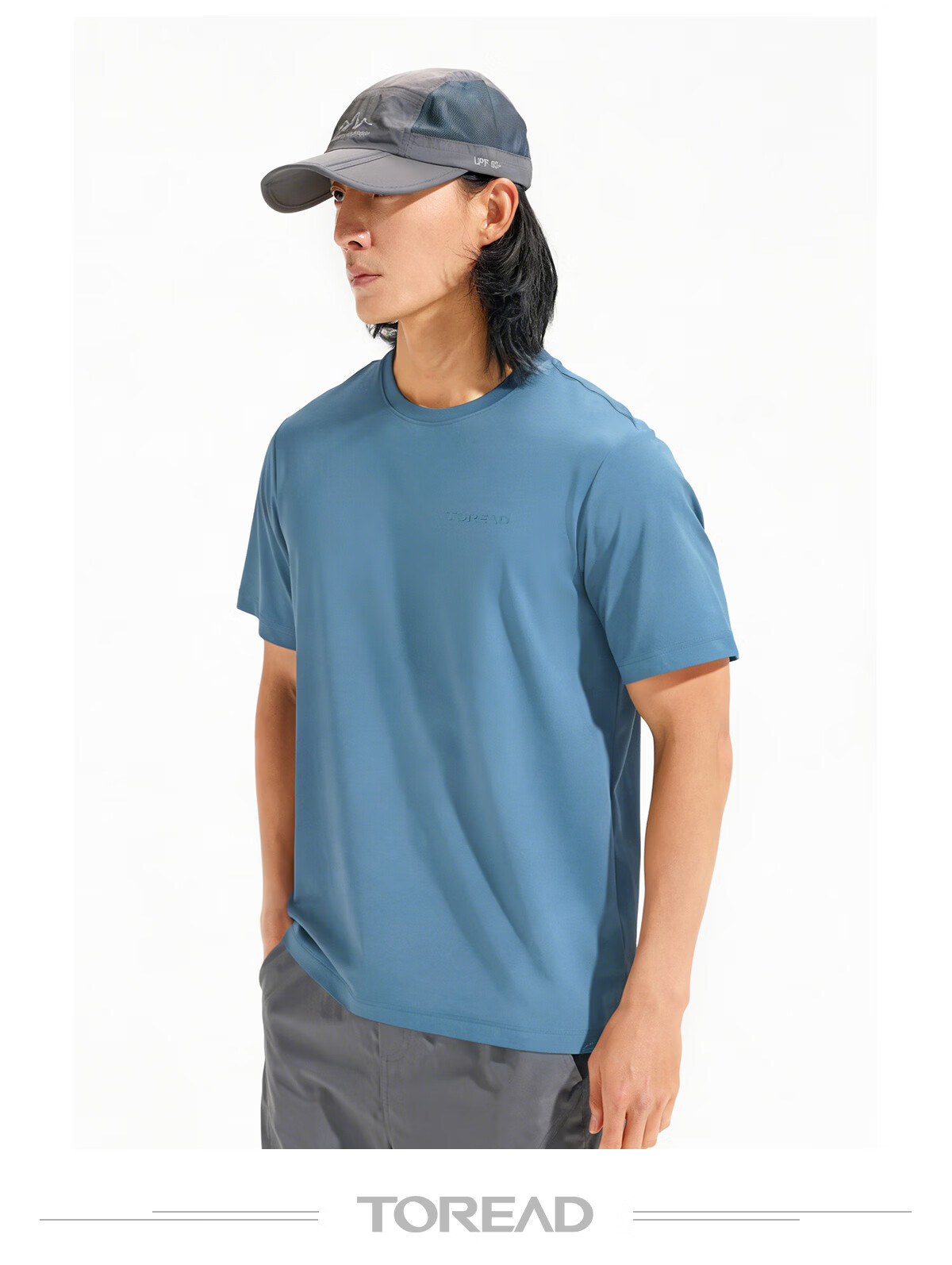 TOREAD Quick-Dry T-Shirt 26 Spring Summer New Couple Breathable Short Sleeve Sun Protection Round Neck Stretch Sports Top TAJJBO82716 10