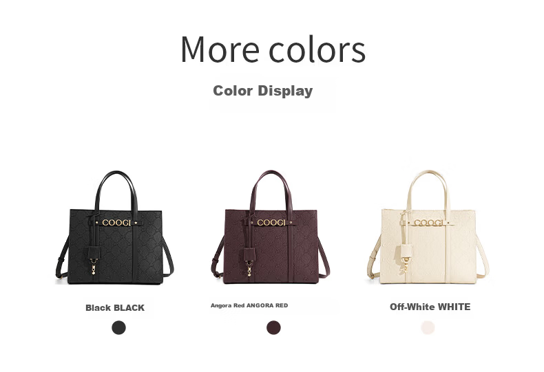 COOGI Women's Luxury Tote Bag Gift for Women's Day Valentine's Birthday for Girlfriend Wife 3