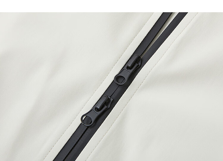 Demana [Three-Proof Black Technology] Spring Sports Style Drawstring Hooded Color-Block Slimming Magic Tape Jacket for Women High-End Feel 12