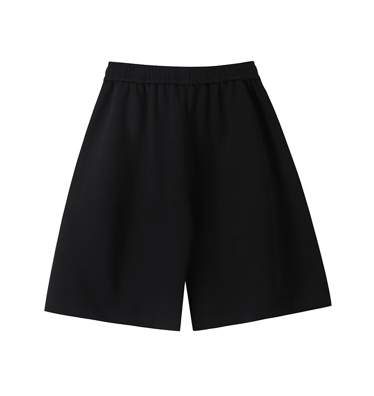 NASA GISS Official Streetwear Summer Shorts Men Trendy Youth Sports Loose Fit Versatile Knee-Length Pants Black 2XL 5