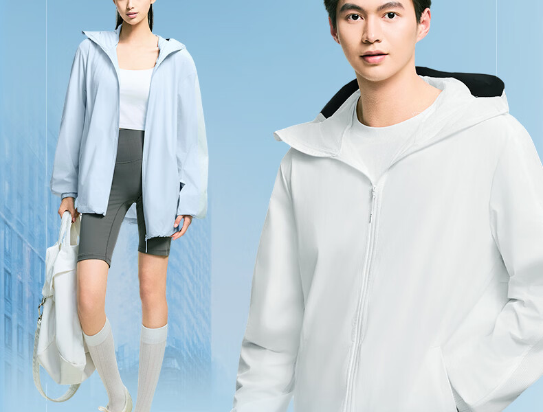 Meilicheng Unisex Sun Protection Jacket Comfortable Stylish Loose Slim Cooling Technology Couple Sunproof Coat M653WFS001 14