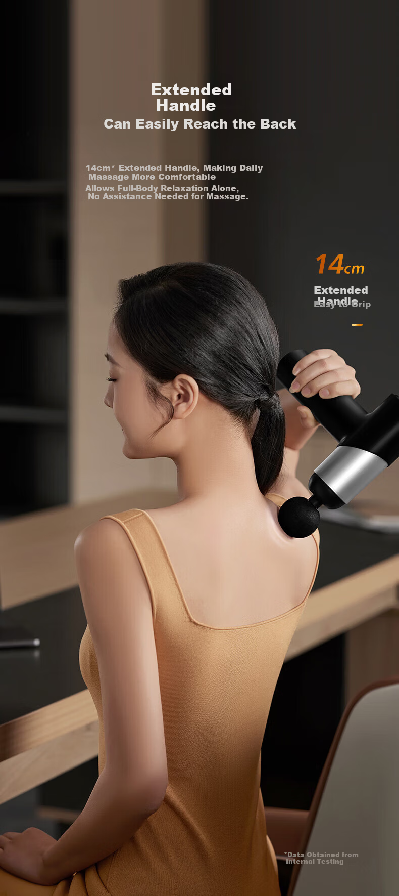 Philips Fascia Gun Full Body Muscle Massager Portable Shoulder Neck Waist Leg Home Fitness Relaxation Gift for Men and Women PPM3203G 15