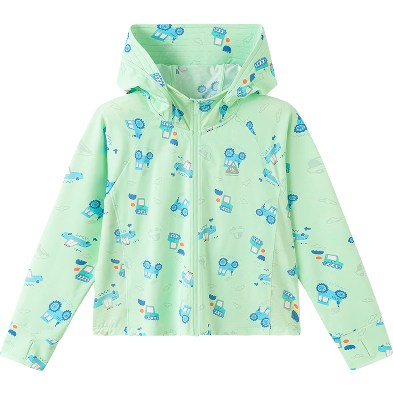 Balabala Kids Sun Protection Jacket Boys Girls Lightweight Summer Cool Shirt Portable UPF50+ 2026 New Model