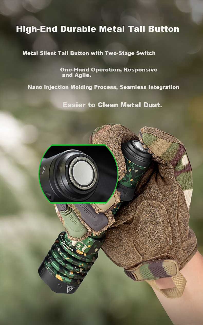 OLIGHT Warrior X4 Tactical Flashlight High Brightness Long Range Waterproof Durable Outdoor Hiking Strobe 4