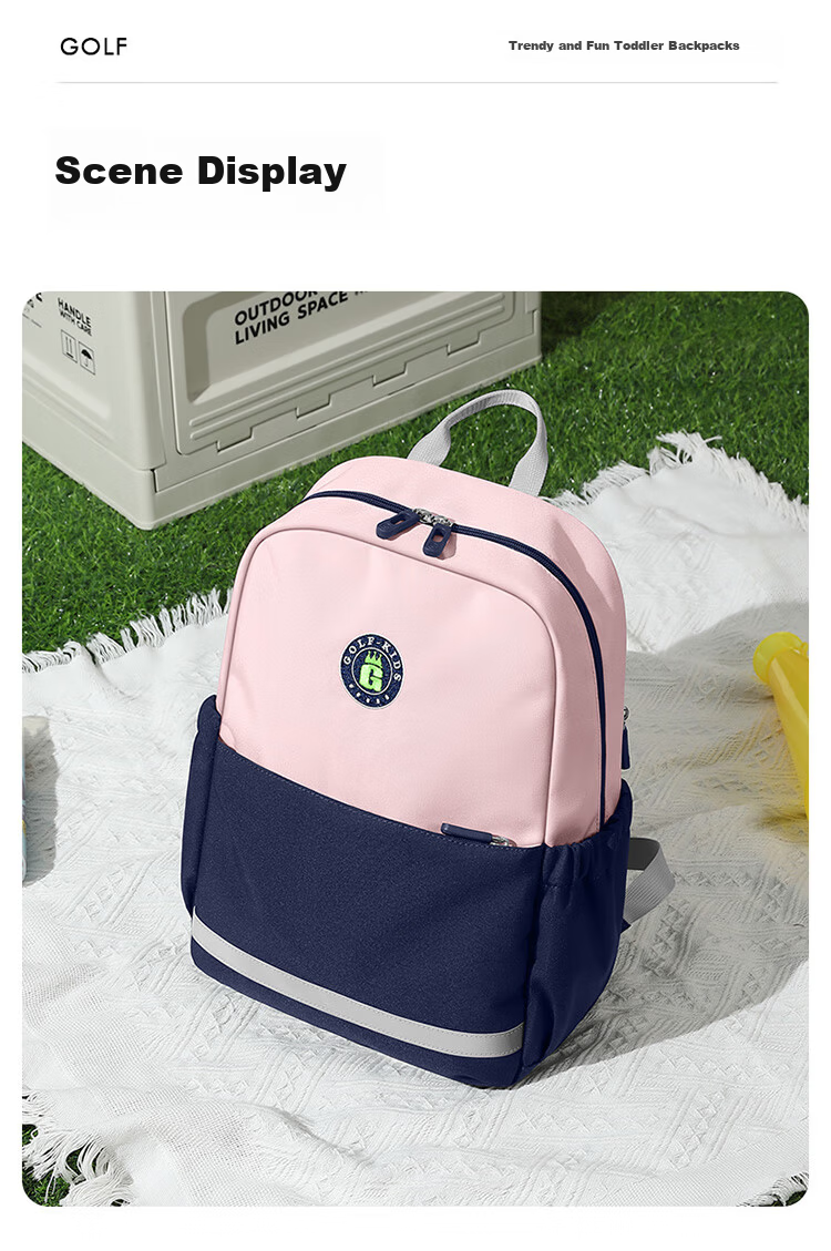 GOLF Kids Lightweight School Backpack Elementary Student Outdoor Unisex Travel Sports Bag High-Value Lightweight Design 27
