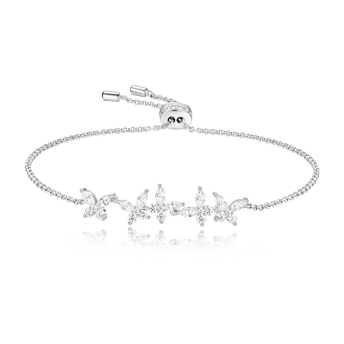 APM Monaco Butterfly Bracelet for Women Elegant Jewelry Simple Design Birthday Gift for Girlfriend and Mother One Piece