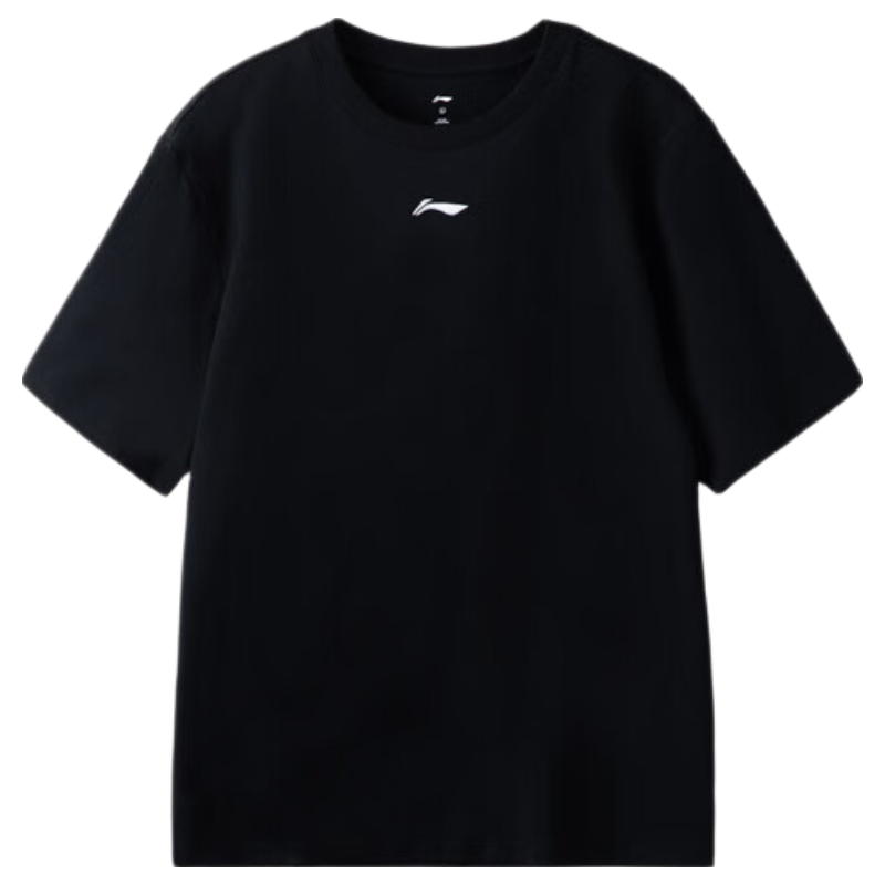 LI-NING Men's Lightweight Breathable Summer Sports Short Sleeve Loose Casual T-Shirt