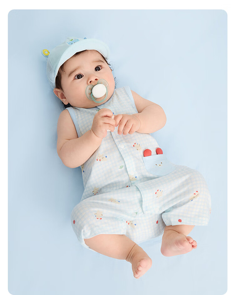Balabala【balaOne】Baby Romper Infant Jumpsuit 2026 Cute Stylish Fresh Adorable 8