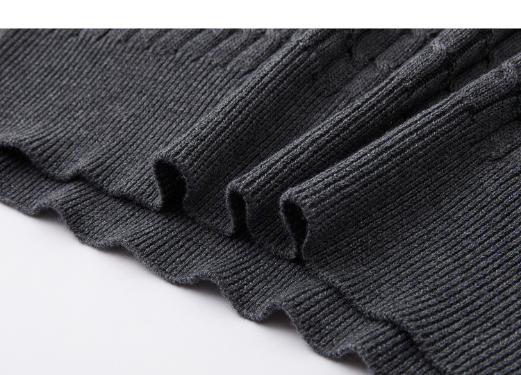 Demana【With Mulberry Silk/Sheep Wool】Spring College Style Cable Knit Colorblock Sweater Petite Women's Knitwear 11