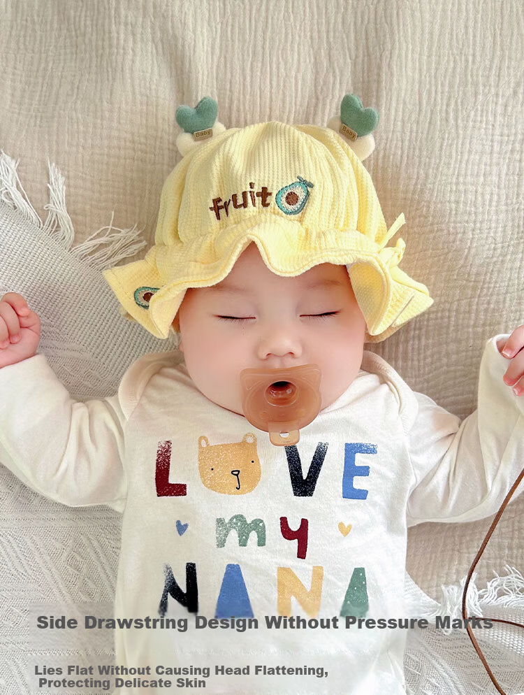 Benaxi Baby Hat Spring and Autumn Thin Style Unisex Infant Newborn Fisherman Sunshade Sun Protection Summer Hat 3