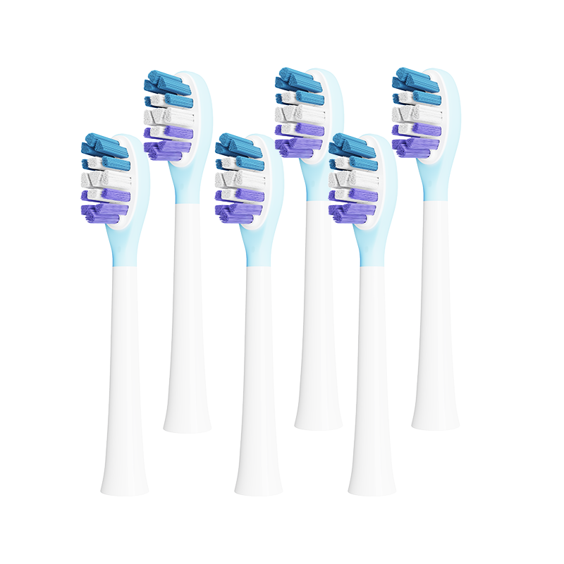 Doctor A Compatible Usmile Smile Plus Electric Toothbrush Heads Adult Y30/Y30S/Y30 Pro/P20/P20 Pro/P10S/P30 Universal Replacement Soft Shock Absorption Whitening 6-Pack