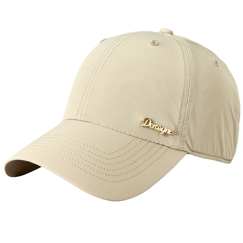 Desina Quick-Dry Women's Summer Thin Breathable Khaki Baseball Cap Stylish Outdoor Sun Protection Dad Hat