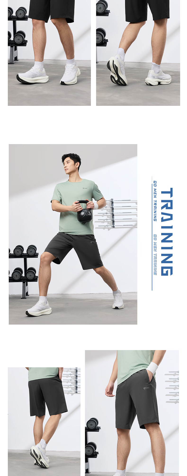 Jordan Men's Sports Shorts 2026 Summer Breathable Quick-Dry Moisture-Wicking Woven Five-Point Casual Pants 5