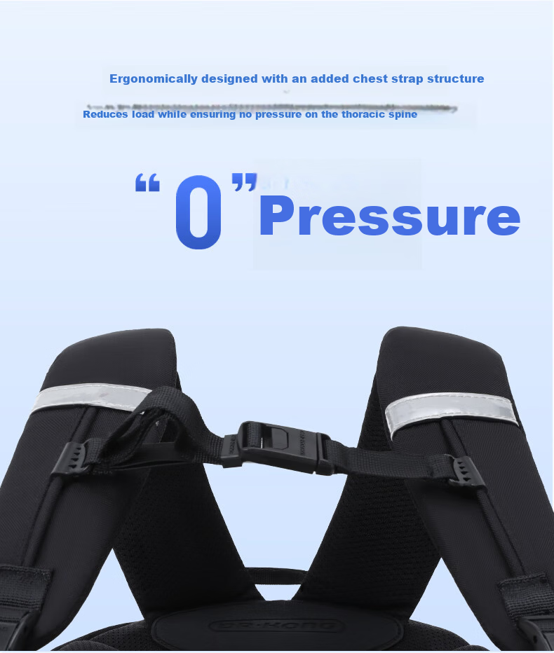DR·KONG Primary School Backpack for Grades 3-6, Ergonomic Spine Protection, Lightweight Large Capacity Kids School Bag for Boys and Girls 15