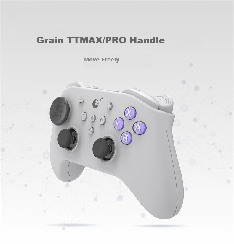 GuliKit TT Max Wireless Gaming Controller for Switch 2 Bluetooth One-Key Wake Adjustable Force Symmetric TMR Joystick PS5 Android Xbox PC Steam 2
