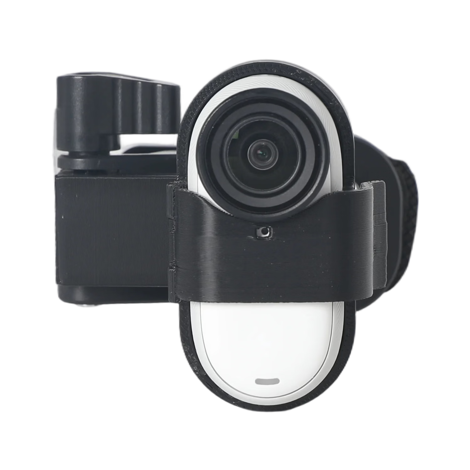 Qiye Backpack Clip Compatible with Insta360 Thumb Camera Go3S Accessories Collar Clip First-Person Duckbill Cap Clip Vertical Lens Mount