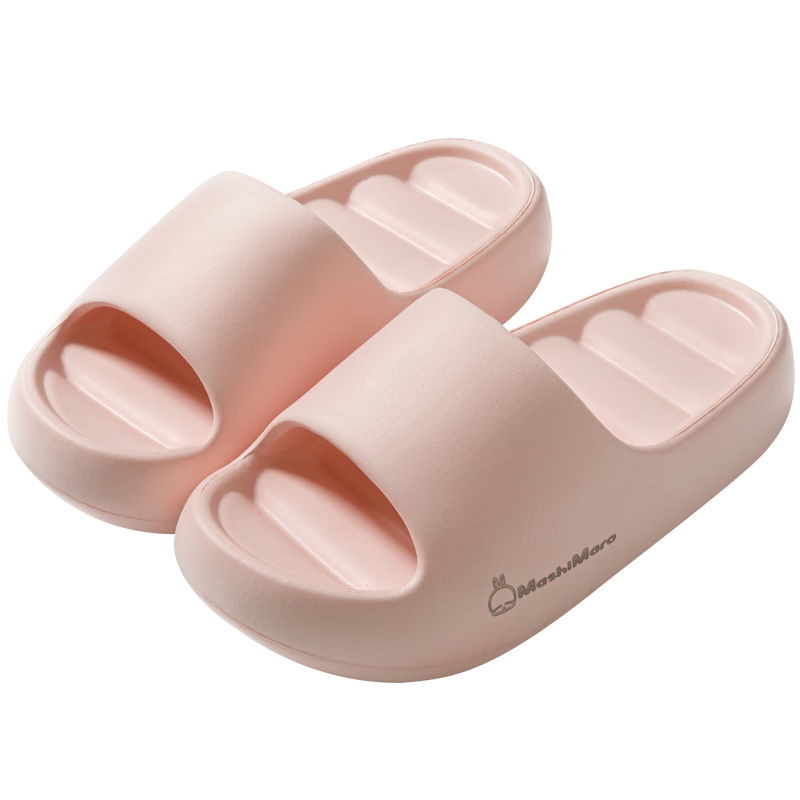 MashiMaro Women's Thick-Soled Platform Slippers, Height Increasing, Non-Slip Indoor Home Bathroom Shower Slippers MV094