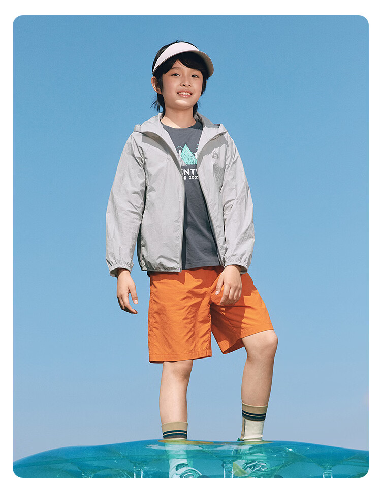 Balabala Kids Sun Protection Jacket Boys Girls Baby Lightweight Breathable Summer 2026 UPF100+ Parent-Child Matching 22