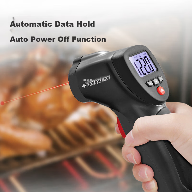 CEM DT-883H Professional Infrared Thermometer Handheld High-Precision Industrial Infrared Temperature Gun