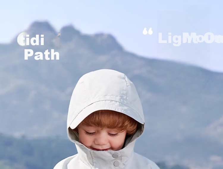 Qiqi Bear Boys' Windbreaker Outdoor Jacket Children's Autumn 3-in-1 Thickened Baby Three-Proof Winter Coat 2