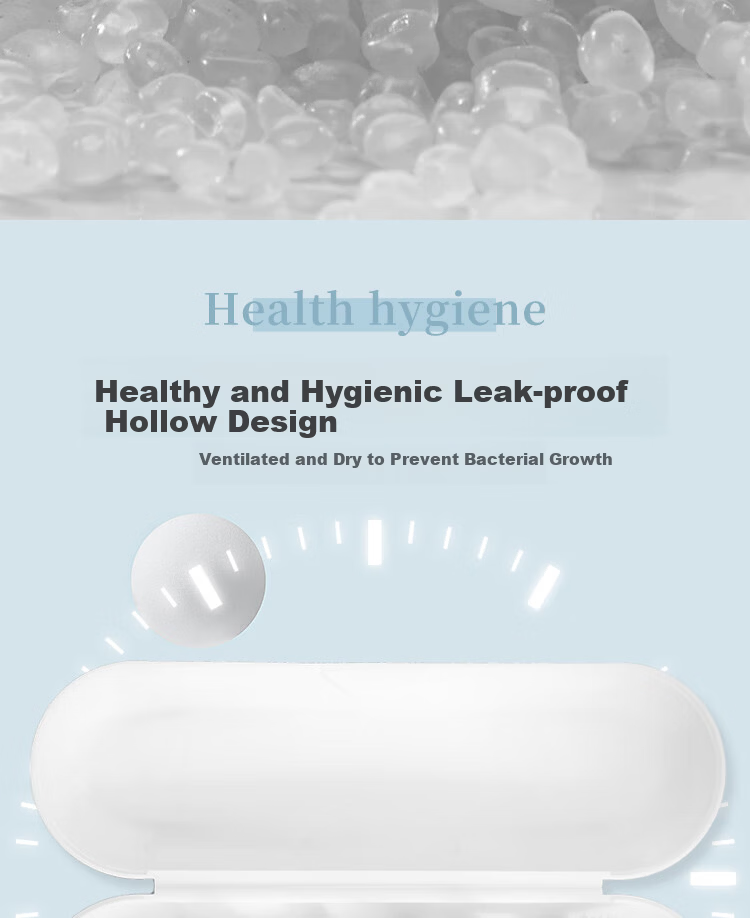 Dong Nai Lun Electric Toothbrush Travel Case Portable Storage Box Compatible with Philips/Oral-B/Xiaomi/Huawei Blue Electric Toothbrush Travel Case 10