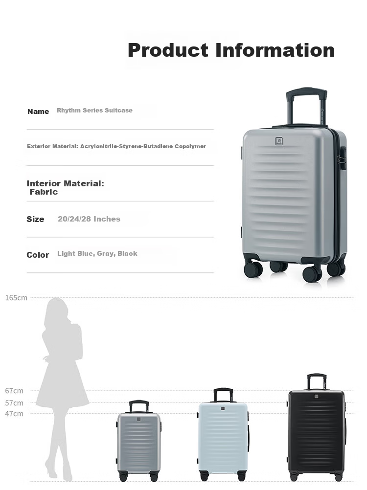 DICON AIBI 20-inch Carry-on Luggage Lightweight Spinner Trolley Travel Suitcase with TSA Lock 10