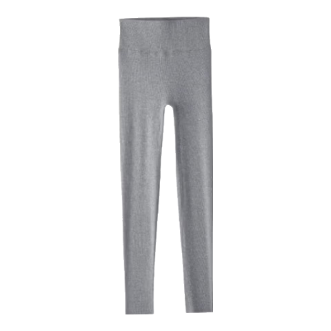 Zaisuo Women's Spring Cotton Striped Slimming Leggings Thickened Fleece Lined Tights Pants