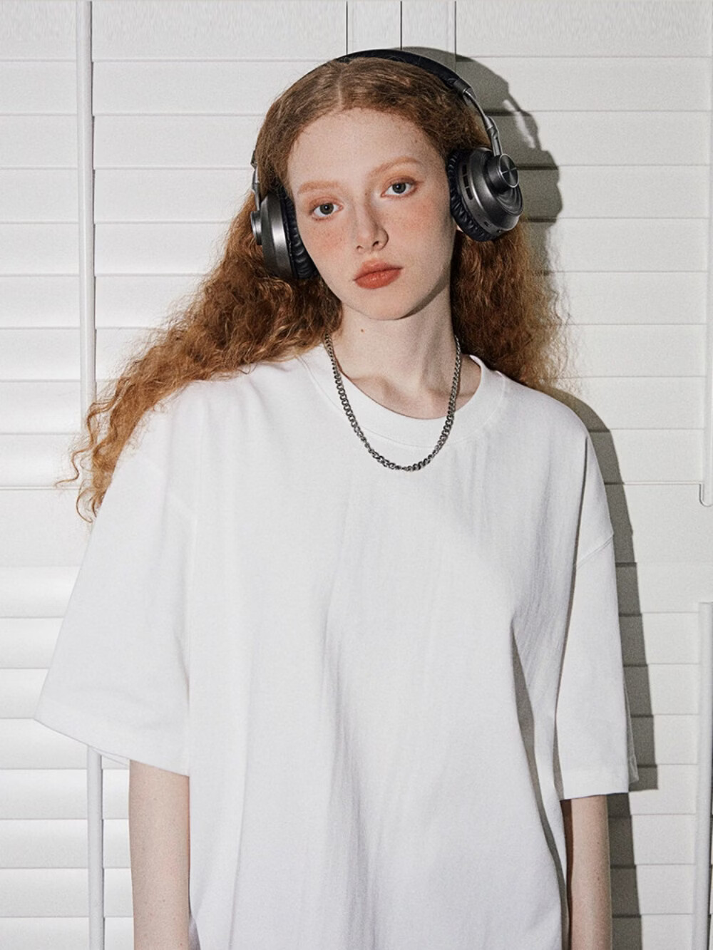 ICH MODE 300G Heavyweight American Style Casual Short Sleeve T-Shirt Women Pure Cotton White Summer Crew Neck Half Sleeve Top White XL 18