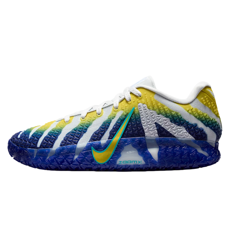 NIKE Men's Basketball Shoes JA 3 EP Morant HF2794-004 White Blue Size 43
